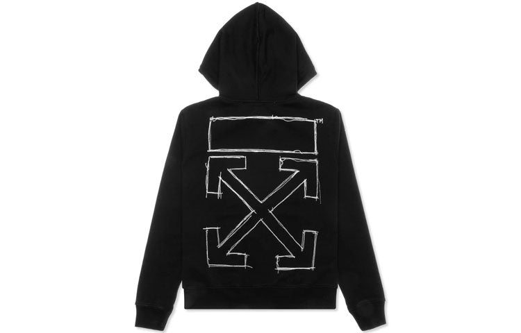 Men's Off-White Small Character Printing Black OMBB034S20E300091001