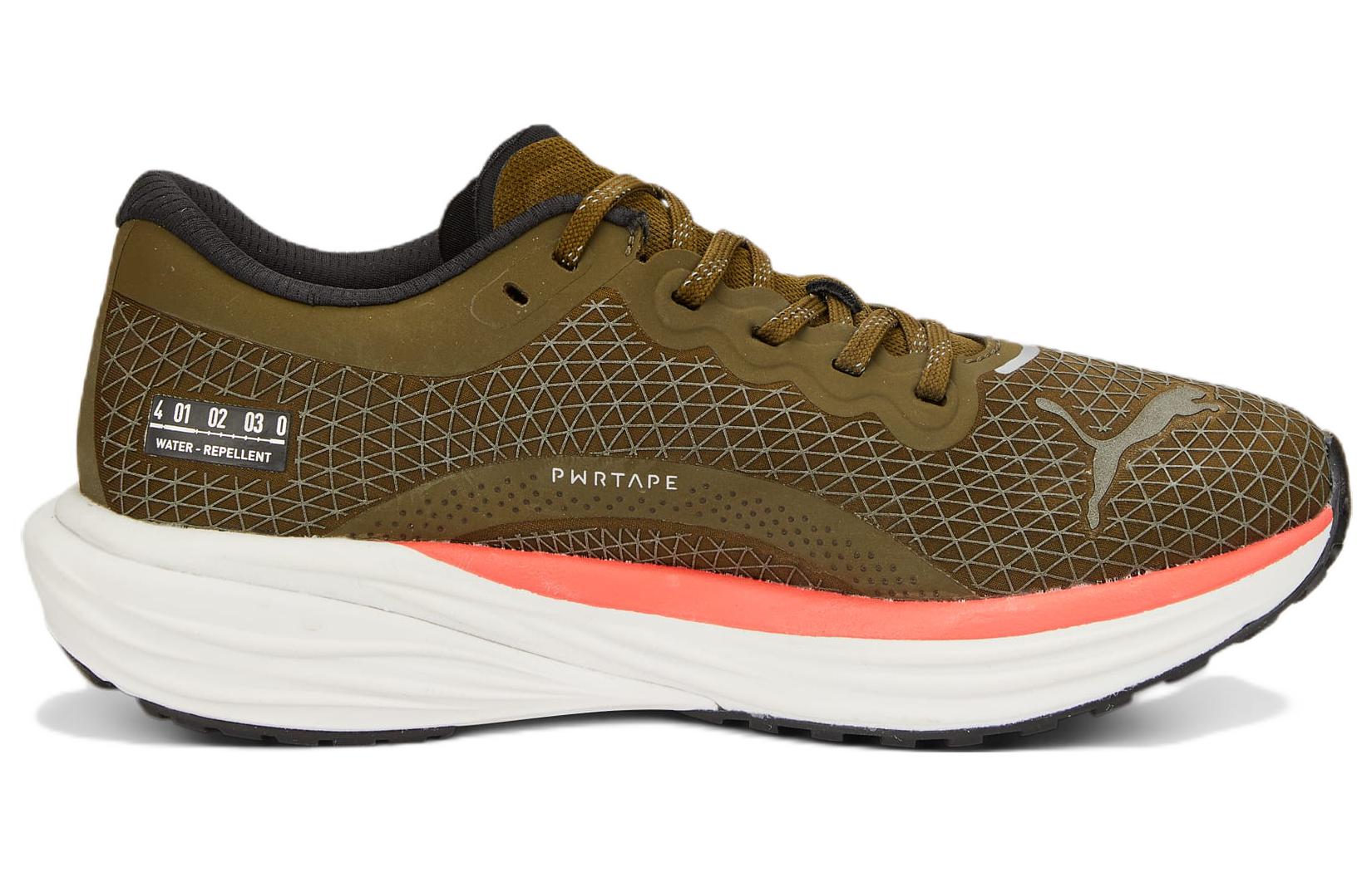 (WMNS) PUMA Deviate Nitro 2 Winterised 'Deep Olive-Salmon' 376857-02