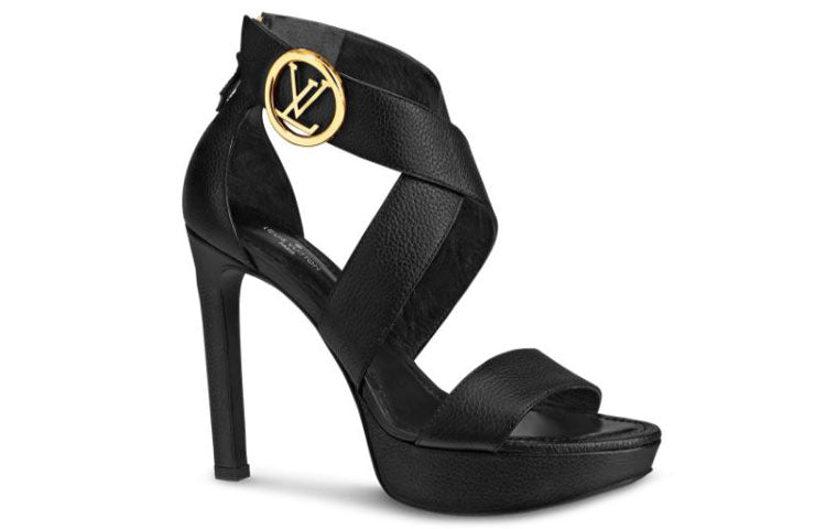 (WMNS) LOUIS VUITTON LV Horizon Platform Cross 'Black' 1A5BLU