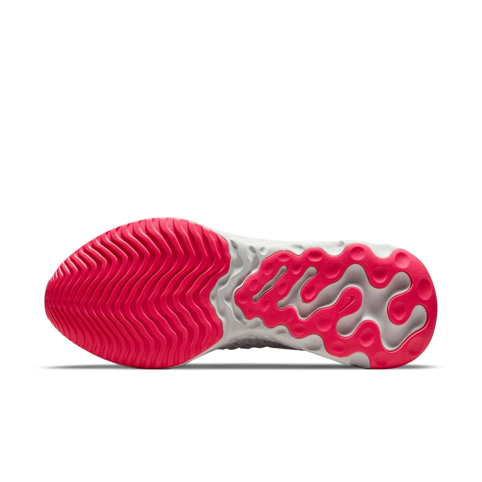 (WMNS) Nike React Phantom Run Flyknit 2 'Platinum Tint Chile Red' DM8064-001