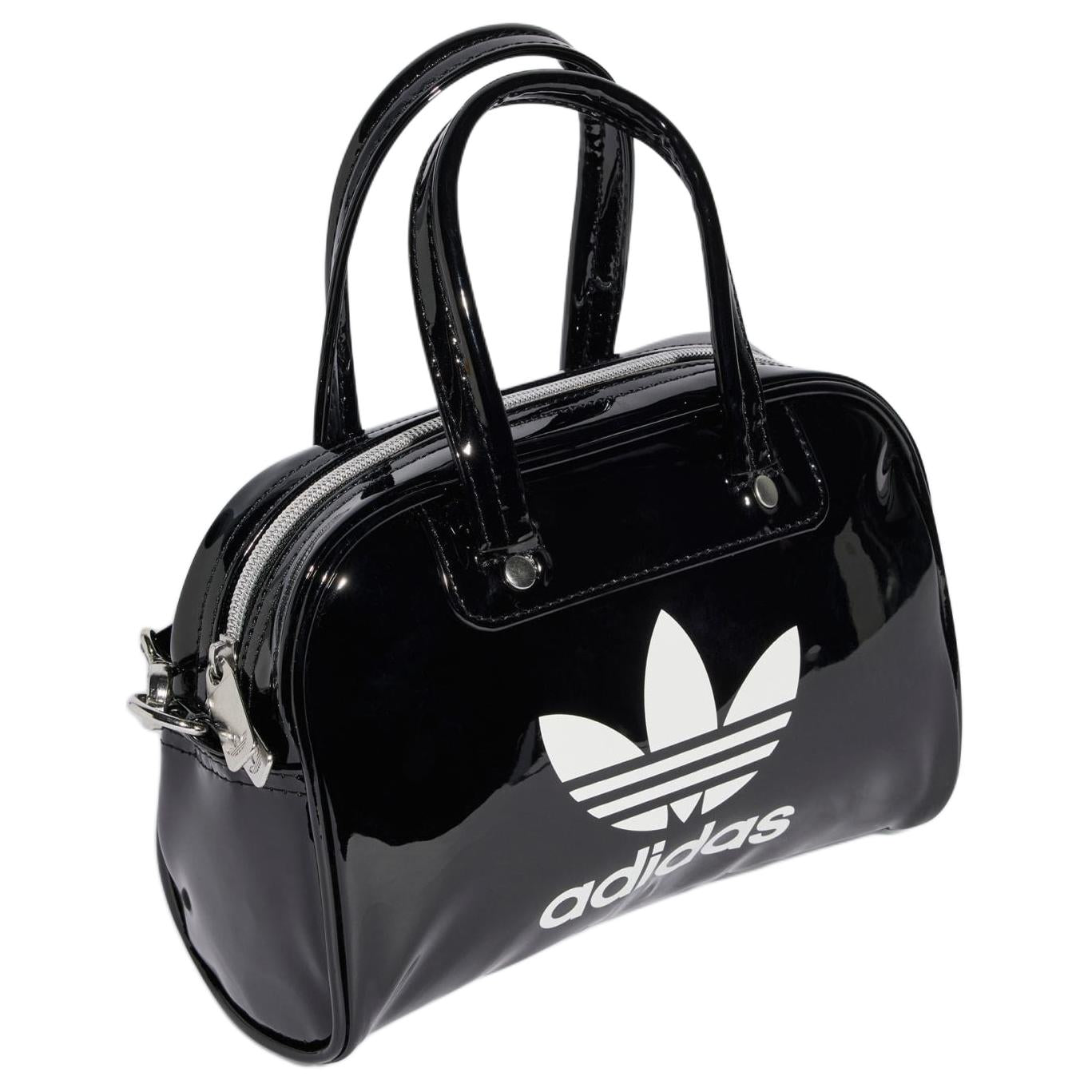 adidas Adicolor Mini Bowling Bag 'Black White' IX7498