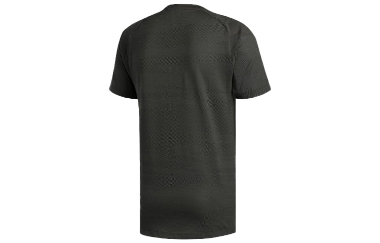 adidas Freelift Training Cozy Pullover Round Neck Short Sleeve Black DZ7328