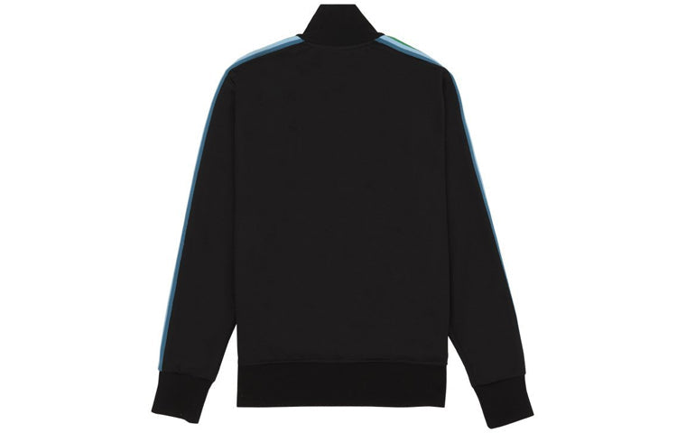 PALM ANGELS Black Rainbow Track Jacket Stripe PMBD001S193840031088