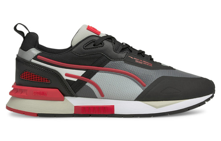 PUMA Mirage Tech 'Black High Risk Red' 381118-04