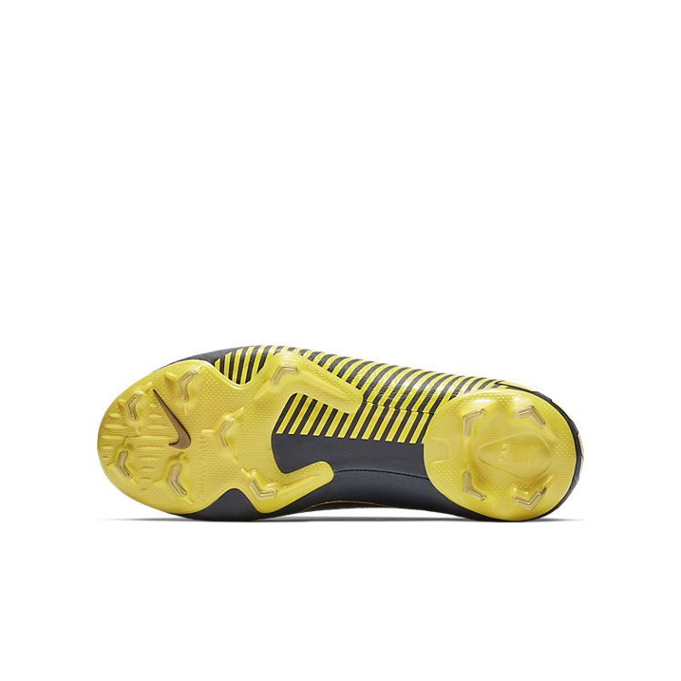 (GS) Nike Mercurial Superfly 6 Elite FG 'Grey Opti Yellow' AH7340-070