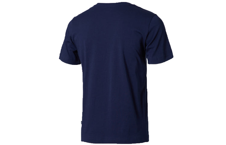 PUMA Casual Sports Alphabet Printing Round Neck Breathable Short Sleeve Blue 844612-06