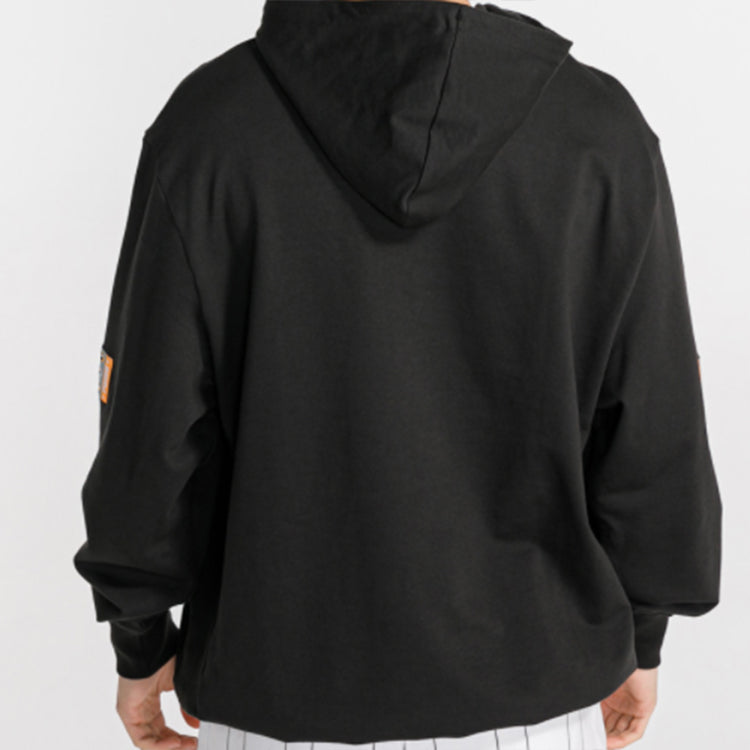 PUMA Creative Pattern Casual Sports hooded Long Sleeves Black 579519-01