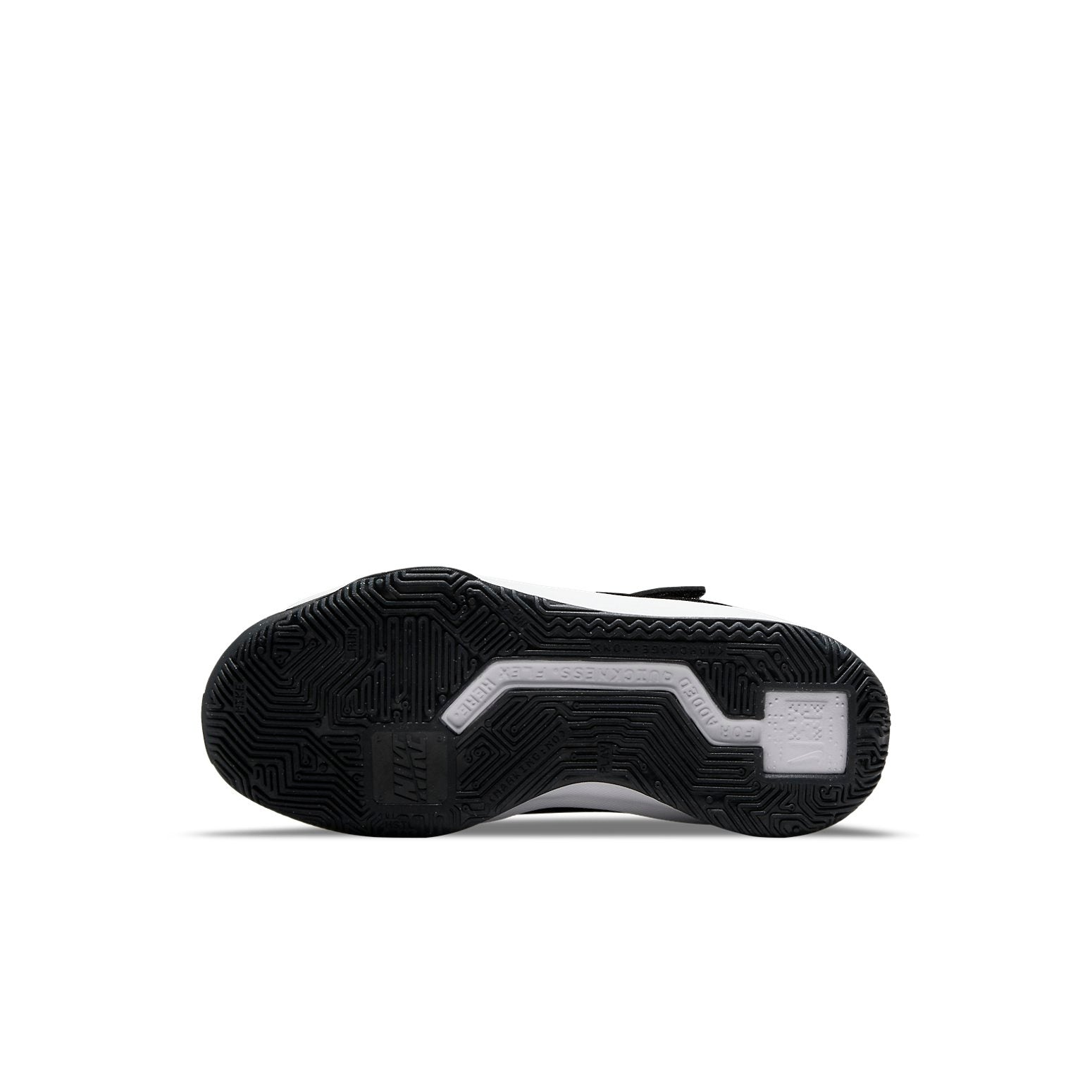 (PS) Nike Team Hustle Quick 3 'Black White' DA2782-002