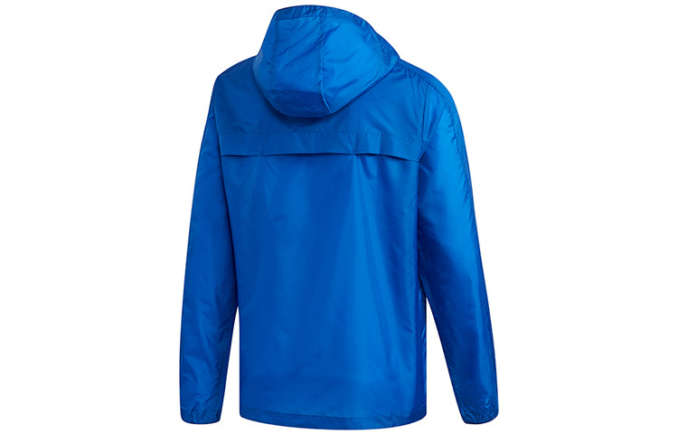 adidas Sports hooded Woven Jacket Blue EK4726