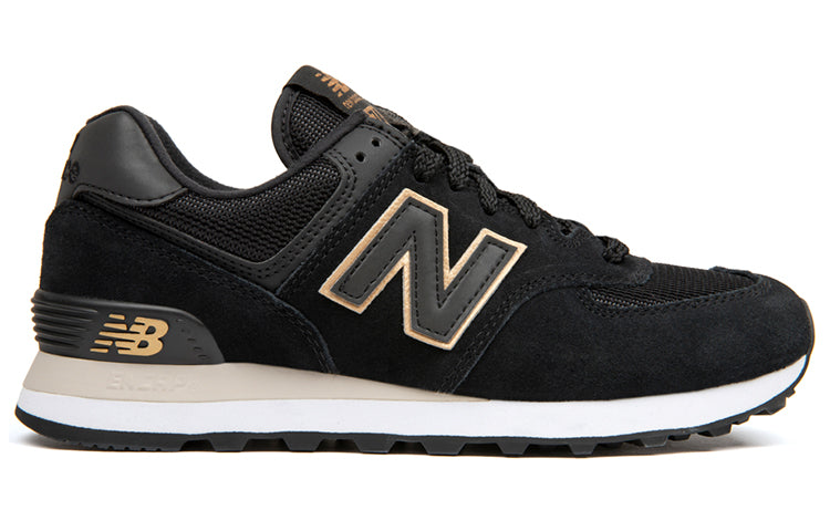 (WMNS) New Balance 574 Series Low-Top Black WL574JB2