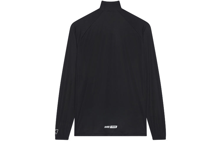 Men's Balenciaga FW21 Alphabet Long Sleeves Sports Black 661749444B81077