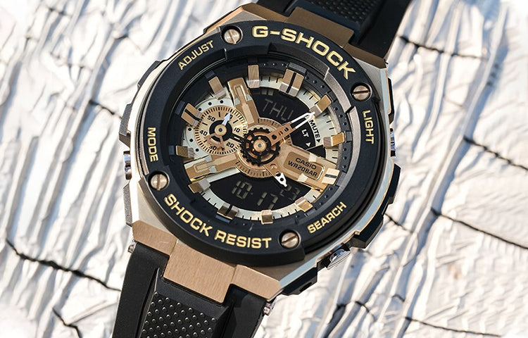 CASIO G-Shock G-Steel 'Black Gold' GST-400G-1A9PR