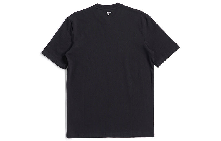 PUMA Downtown Printing Short Sleeve Black 596367-01