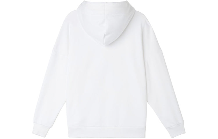 (WMNS) New Balance Classic Sport Hoodie Asia Sizing 'White' AWT11393-WT