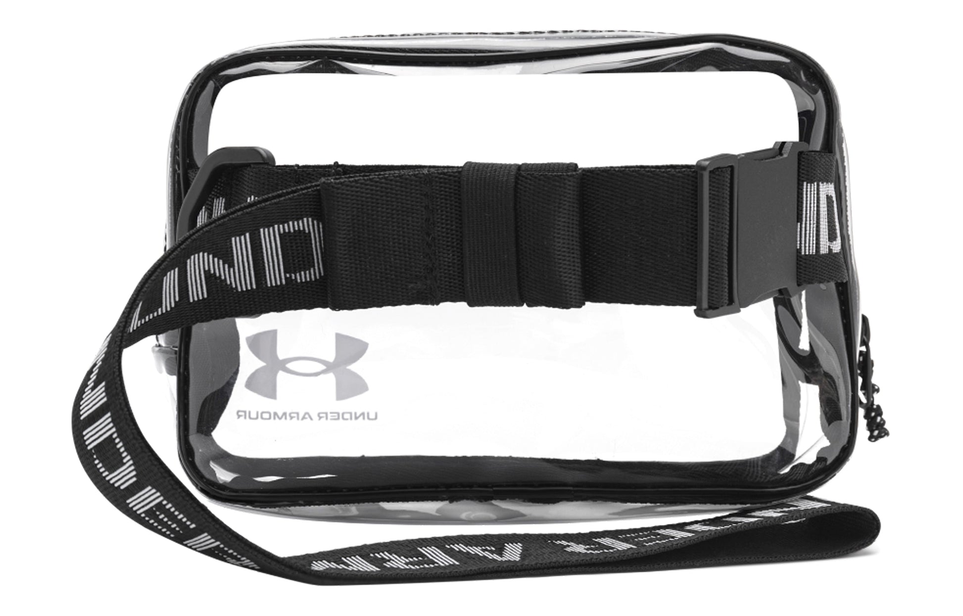Under Armour Loudon Waist Bag Crossbody Clear 'Black White' 1380479-960