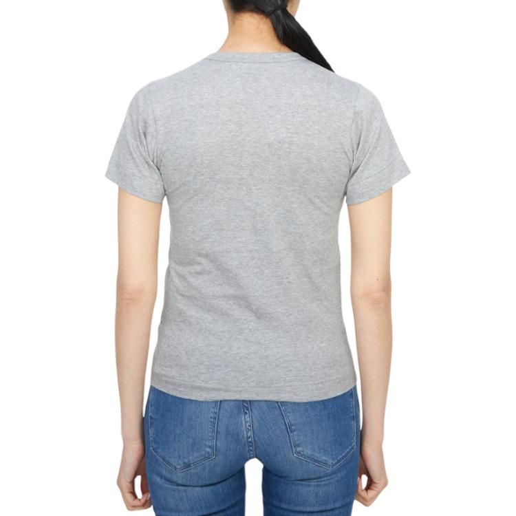 (WMNS) COMME des GARCONS PLAY FW25 x Invader T-Shirt 'Gray' AZ-T321-051-2
