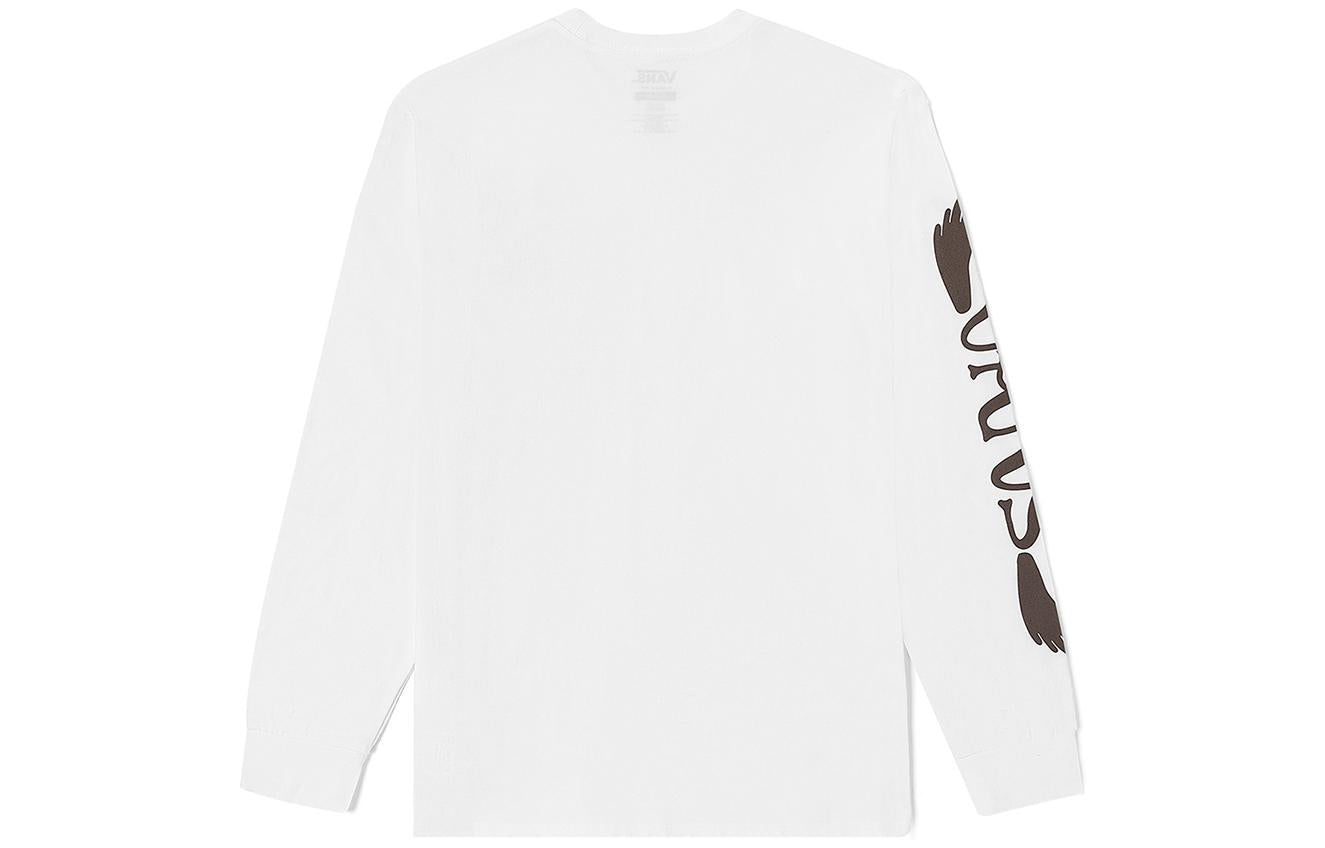 Vans Dakota Roche Long Sleeve T-Shirt 'White' VN0008CJWHT