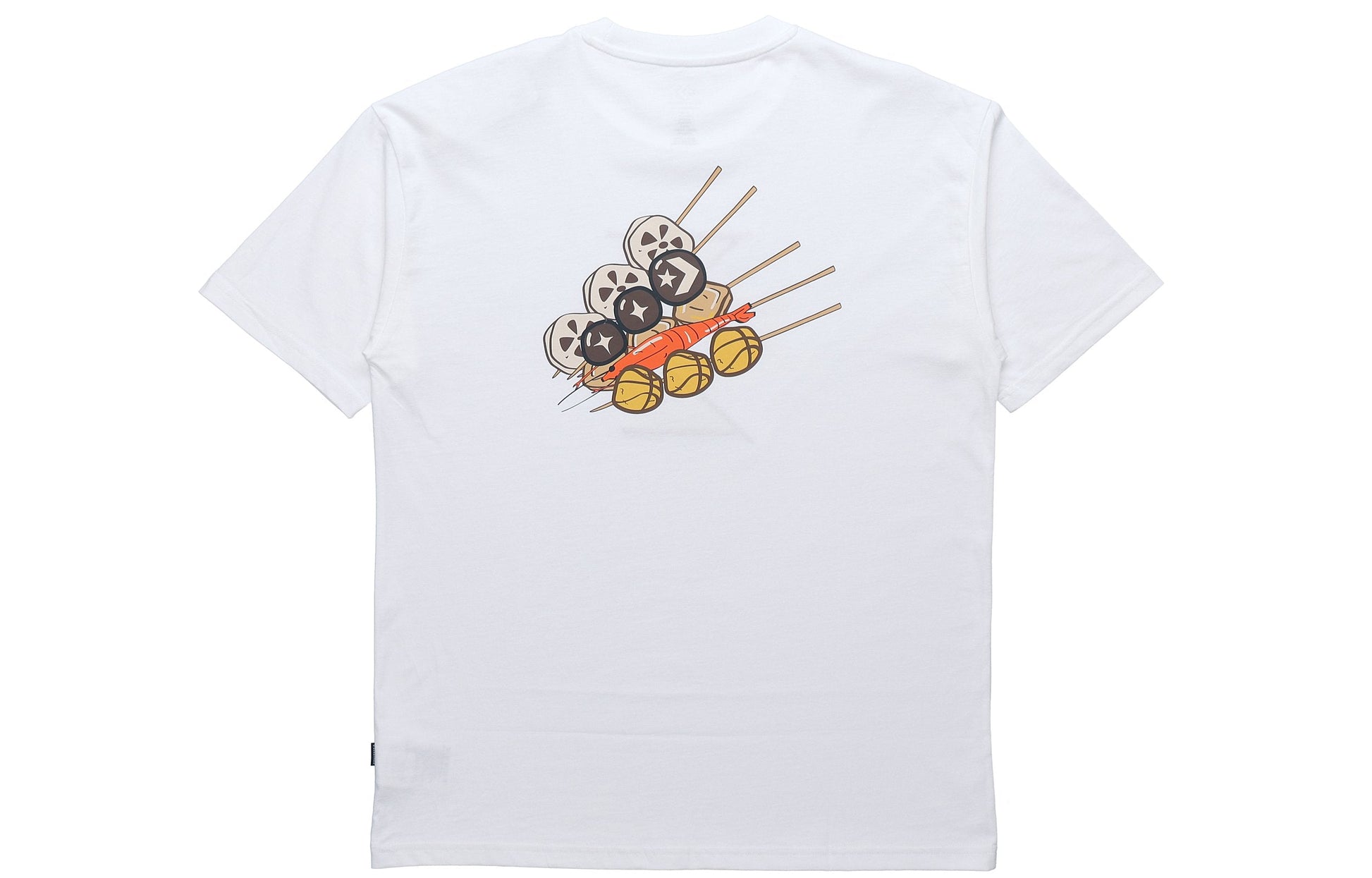 Converse Pics Short-sleeve Tee Unisex White 10020852-102
