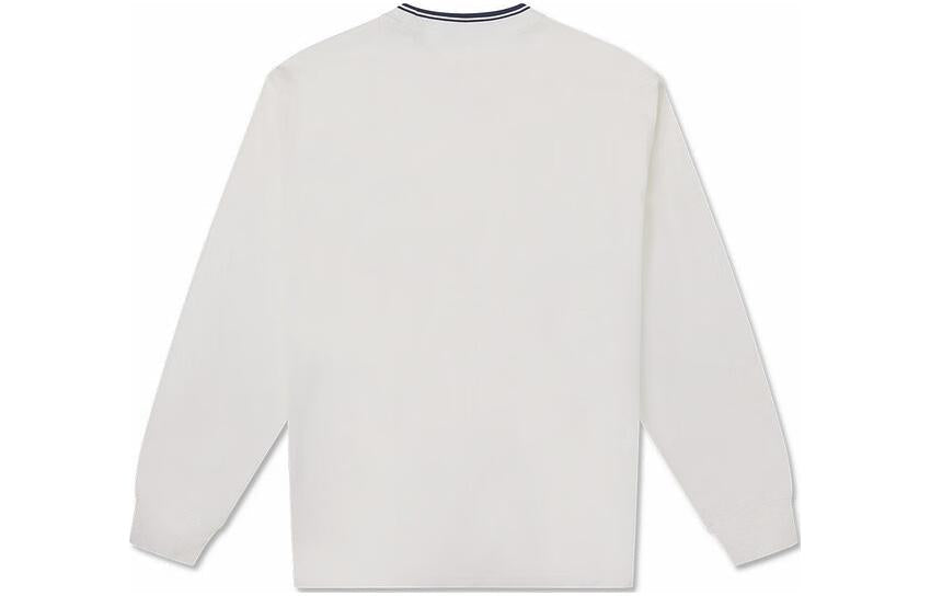 Converse Retro Chuck Long Sleeve Slub Pocket T-Shirt Asia Sizing 'White' 10025986-A02