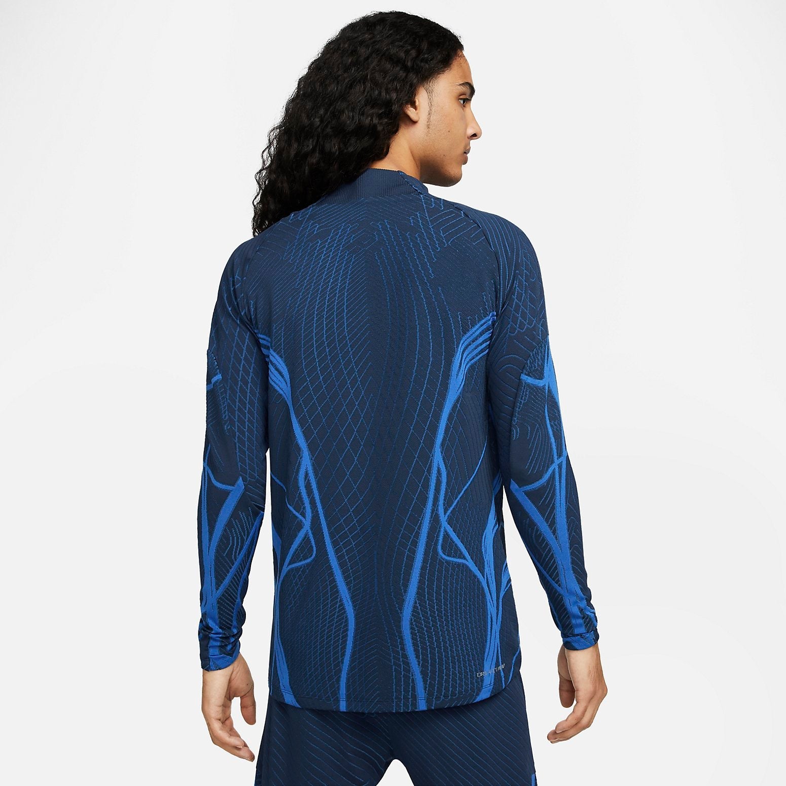 Nike France Dri-fit ADV Elite 1/4 Zip Strike Drill Top 'Blue' DH6423-410