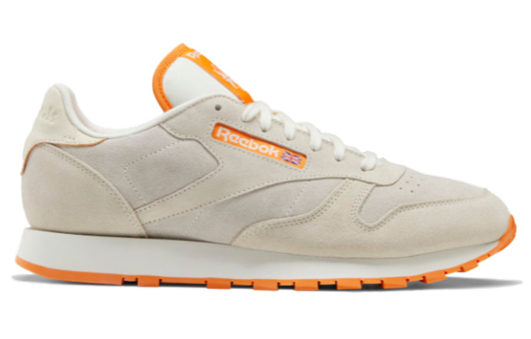 Reebok Classic Leather Gray Orange FV1965