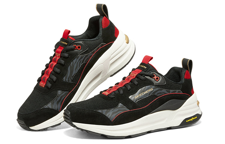 Skechers Sport Casual Shoes 'Black Grey Red' 894085-BKRD