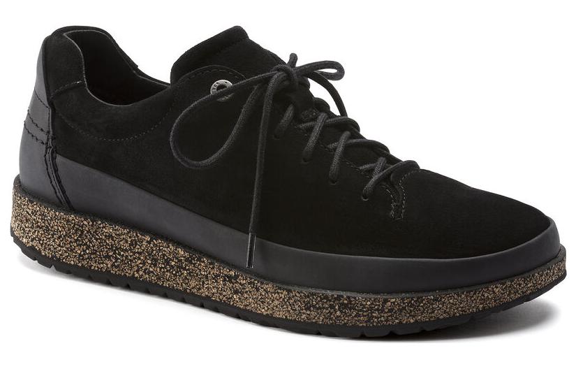 Birkenstock Honnef Low Suede Leather 'Black' 1019328