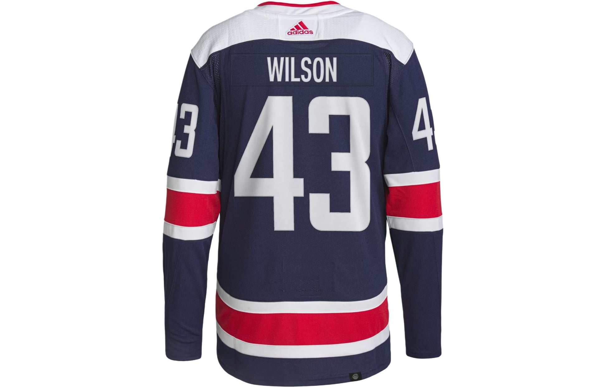 adidas Capitals Wilson Third Authentic Jersey Asia Sizing 'Navy White Red' HG7191
