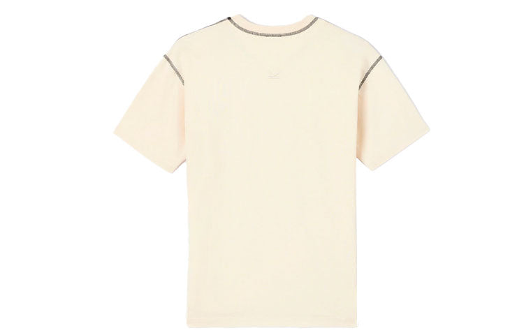 Men's KENZO Embroidered Short Sleeve Beige FA55TS0814BD-03