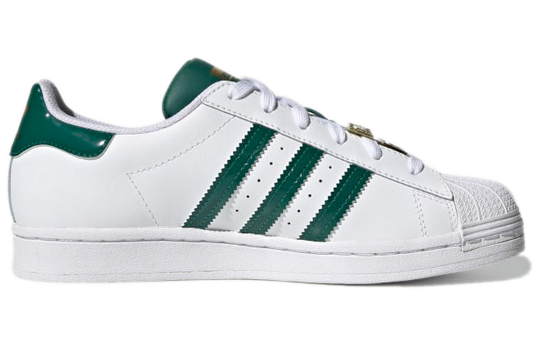 (WMNS) adidas Originals Superstar 'White Green' H03909