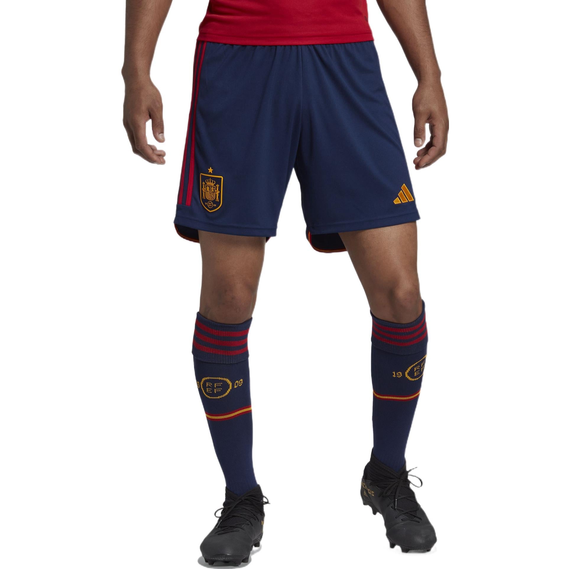 adidas Spain 2022 Home Shorts Asia Sizing 'Navy' HE2022