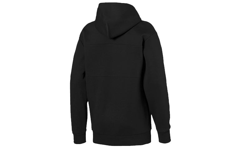 PUMA Alphabet Printing Casual Sports Hooded Jacket Black 57800001