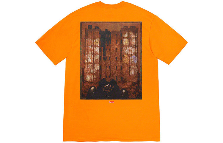 Supreme FW19 Week 12 x Martin Wong Big Heat Bright Orange Tee SUP-FW19-10671