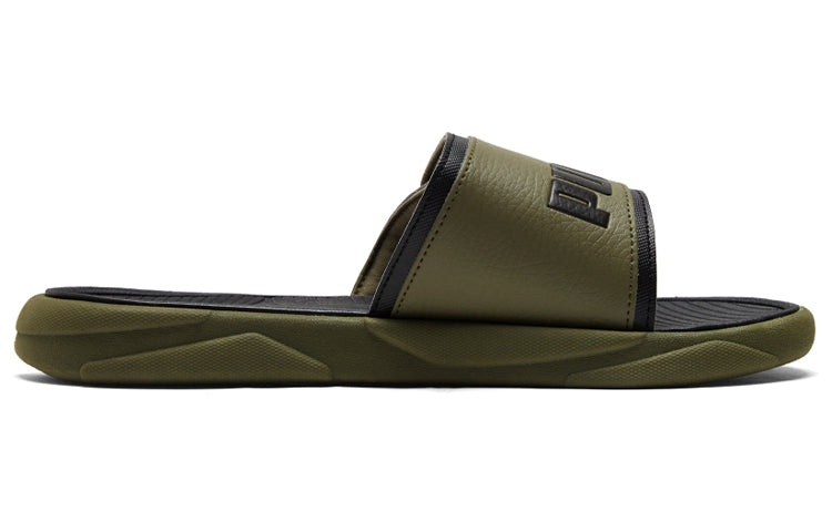 PUMA Royalcat Comfort Slides 'Dark Green Moss' 372280-14
