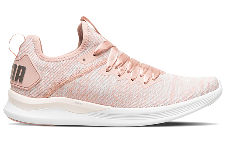 (WMNS) PUMA Ignite evoKNIT Satin EP Pink/White 190959-02