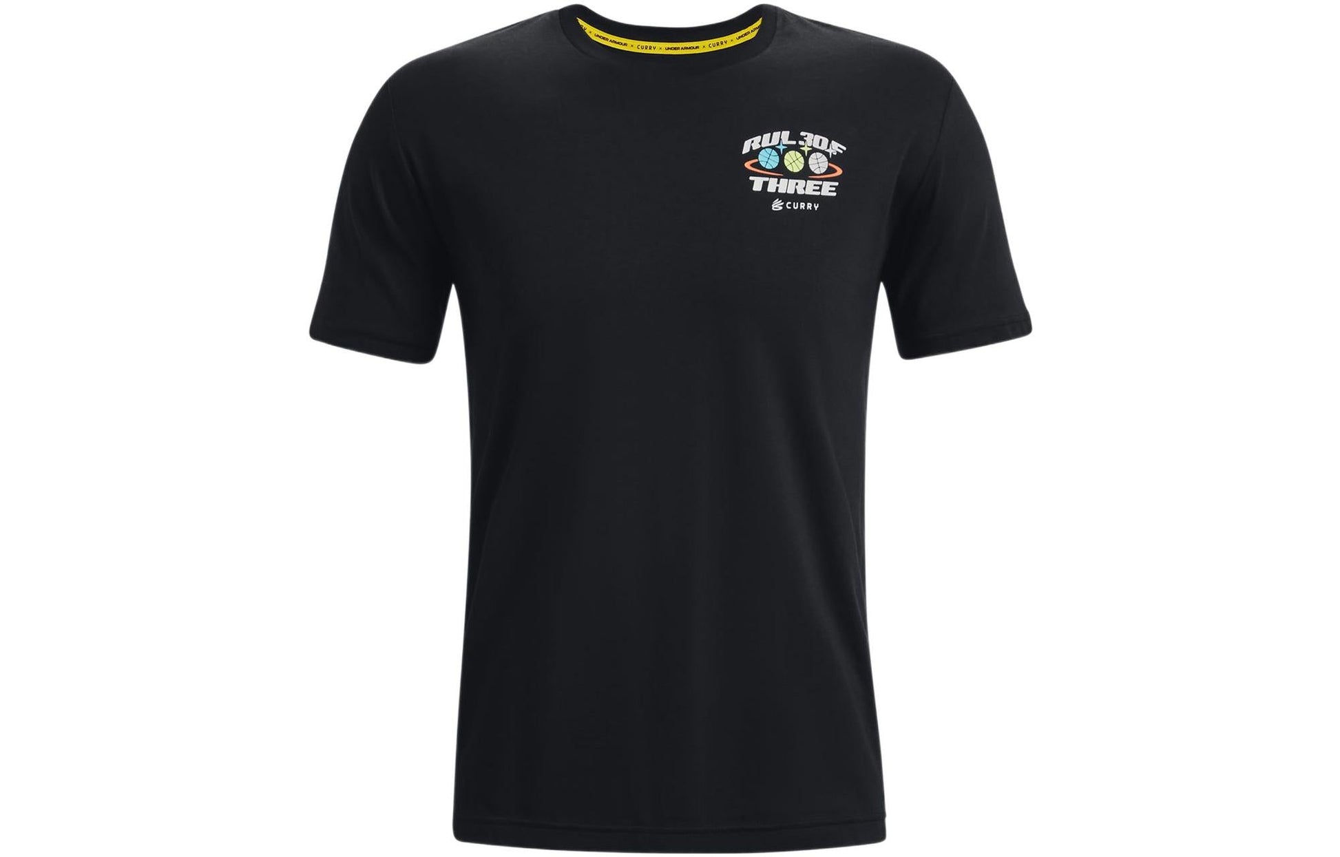 Under Armour Curry Rule Of 3 T-shirt 'Black' 1372840-001