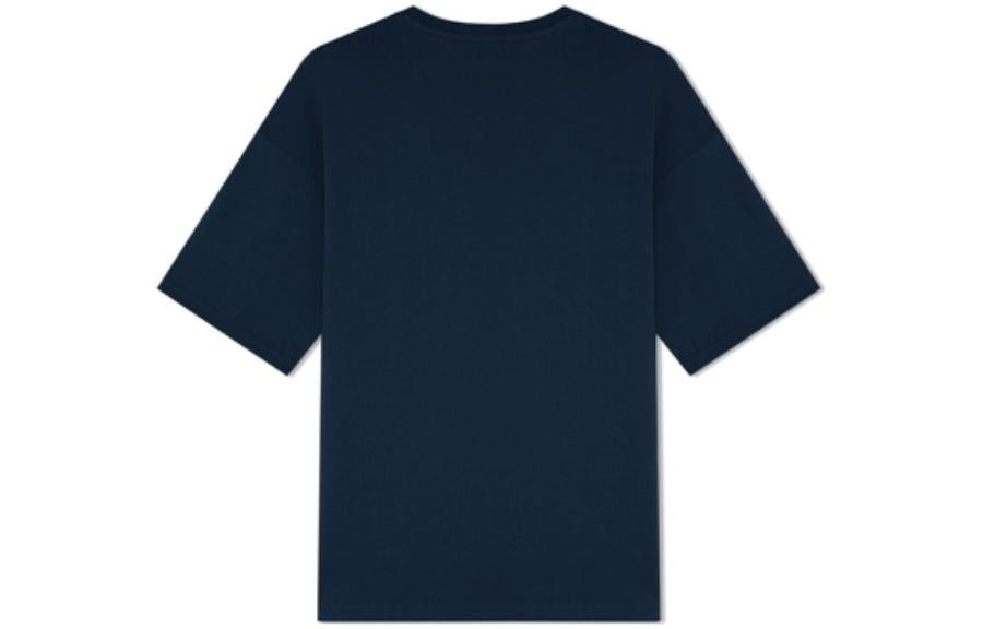 New Balance Logo Print T-Shirt Asia Sizing 'Blue' AMT22353-BGV