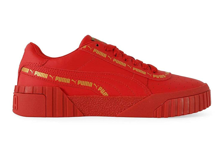 (GS) PUMA Cali Taping 'Red Gold' 373066-04
