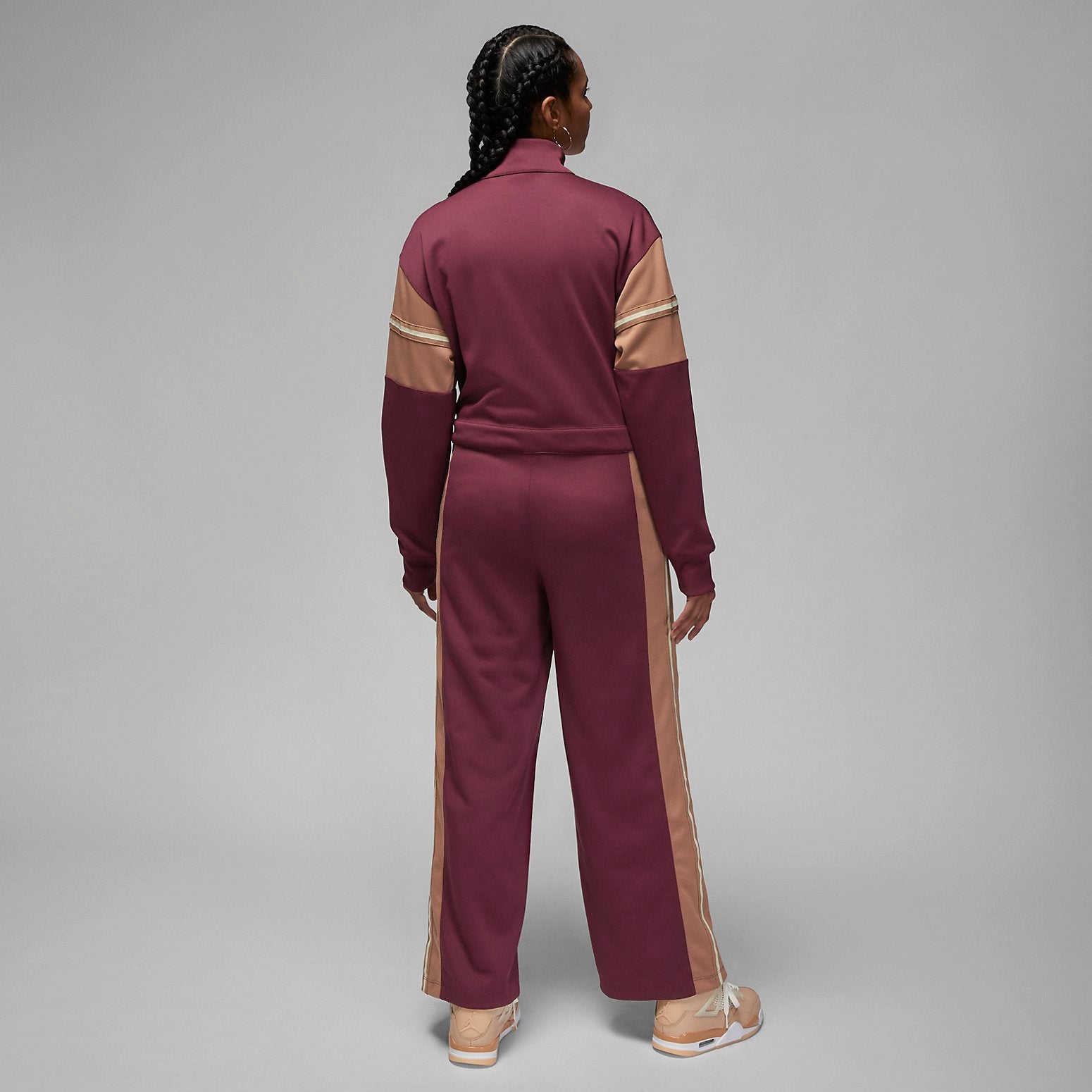 (WMNS) Air Jordan Flight Heritage Flight Suit 'Cherrywood Red Mineral Clay' DQ4629-645