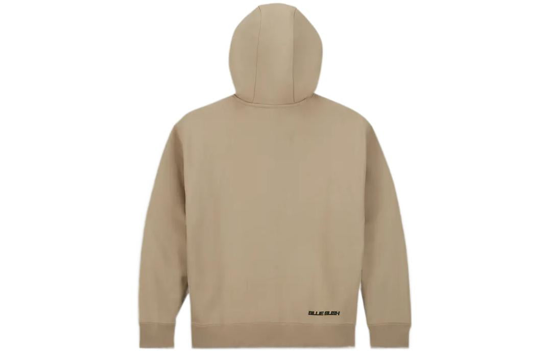 Men's Nike x Billie Eilish Crossover Solid Color Cotton Hooded Long Sleeves Autumn Us Edition Brown DQ7751-202