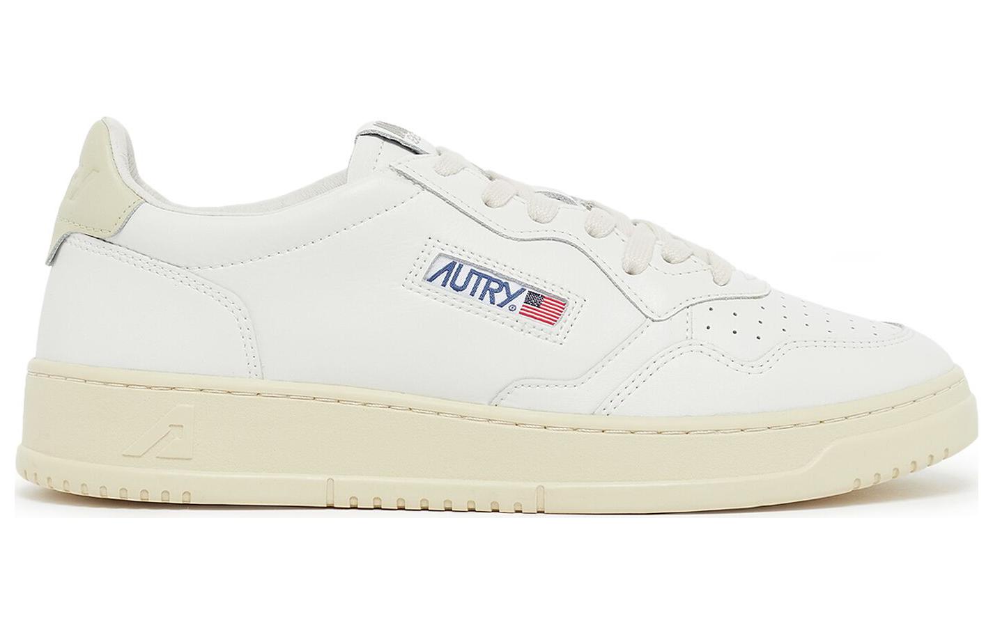 AUTRY Medalist Low Leather 'White' AULM-LL54