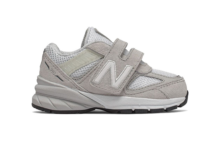 (TD)  New Balance 990v5 Hook &Loop 'Grey' IV990NA5