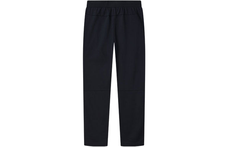 FILA Embroidered Logo Knit Straight Casual Pants Blue F11M121606F-NV