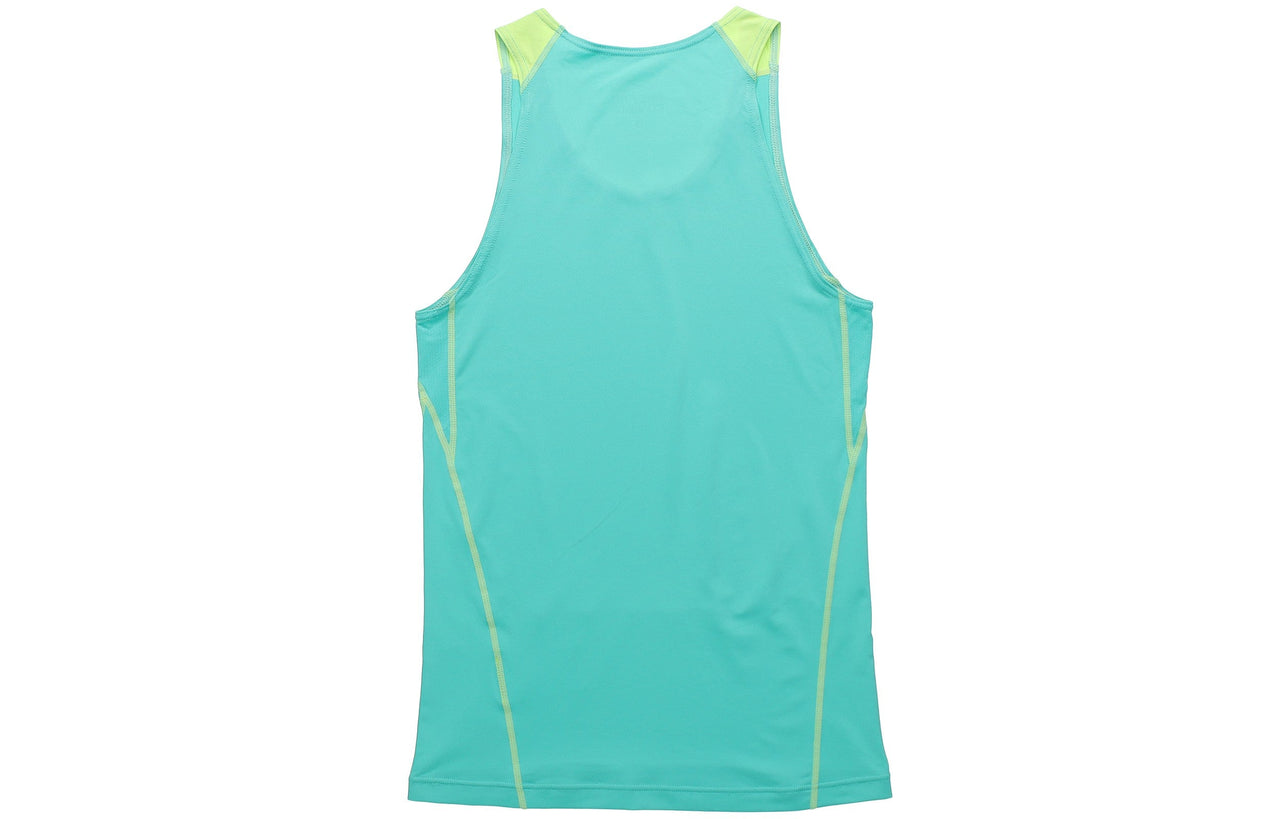 Nike Core Comp Tank 2.0 Small Logo Tight Elastic Knit Vest Blue 634872-405