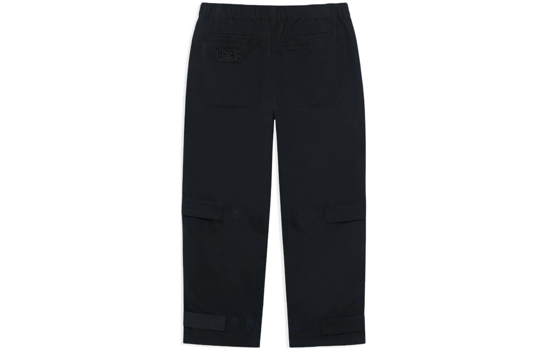 Li-Ning Loose Fit Straight Pants 'Black' AKXSB33-1