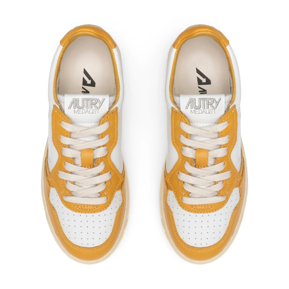 (WMNS) AUTRY Medalist Low Bicolor 'White Yellow' AULW-WB12