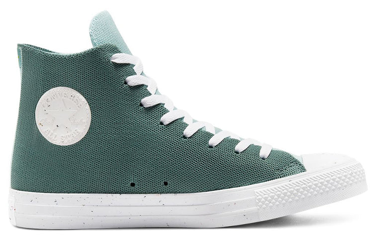 Converse Chuck Taylor All Star Renew Knit High Top Canvas Shoes Green 171489C
