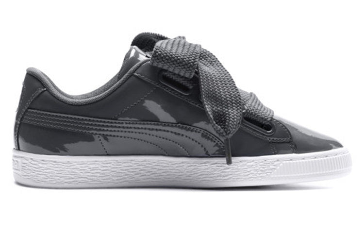 (WMNS) PUMA Basket Heart Patent 'Grey' 363073-17