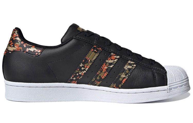 adidas Superstar Shoes 'Core Black Fox Orange' FX5539