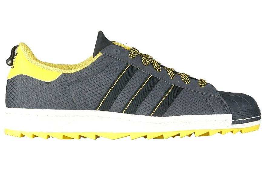 adidas originals Superstar 'Grey Yellow' G95865